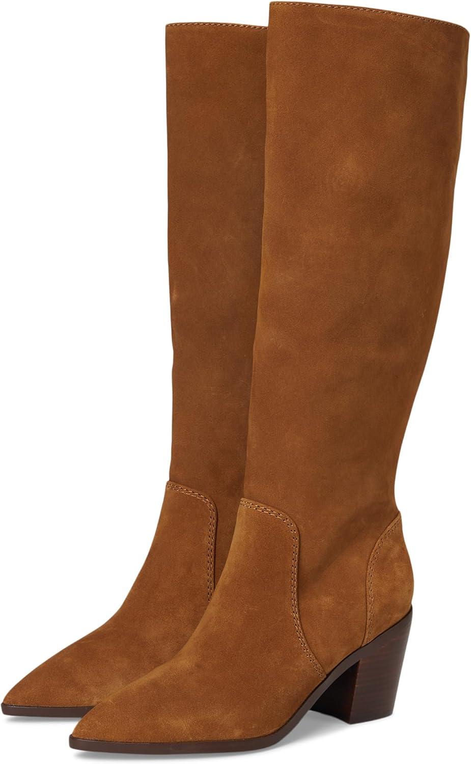image:imageCole Haan Womens Willa 75mm Boots FashionTobacco Suede
