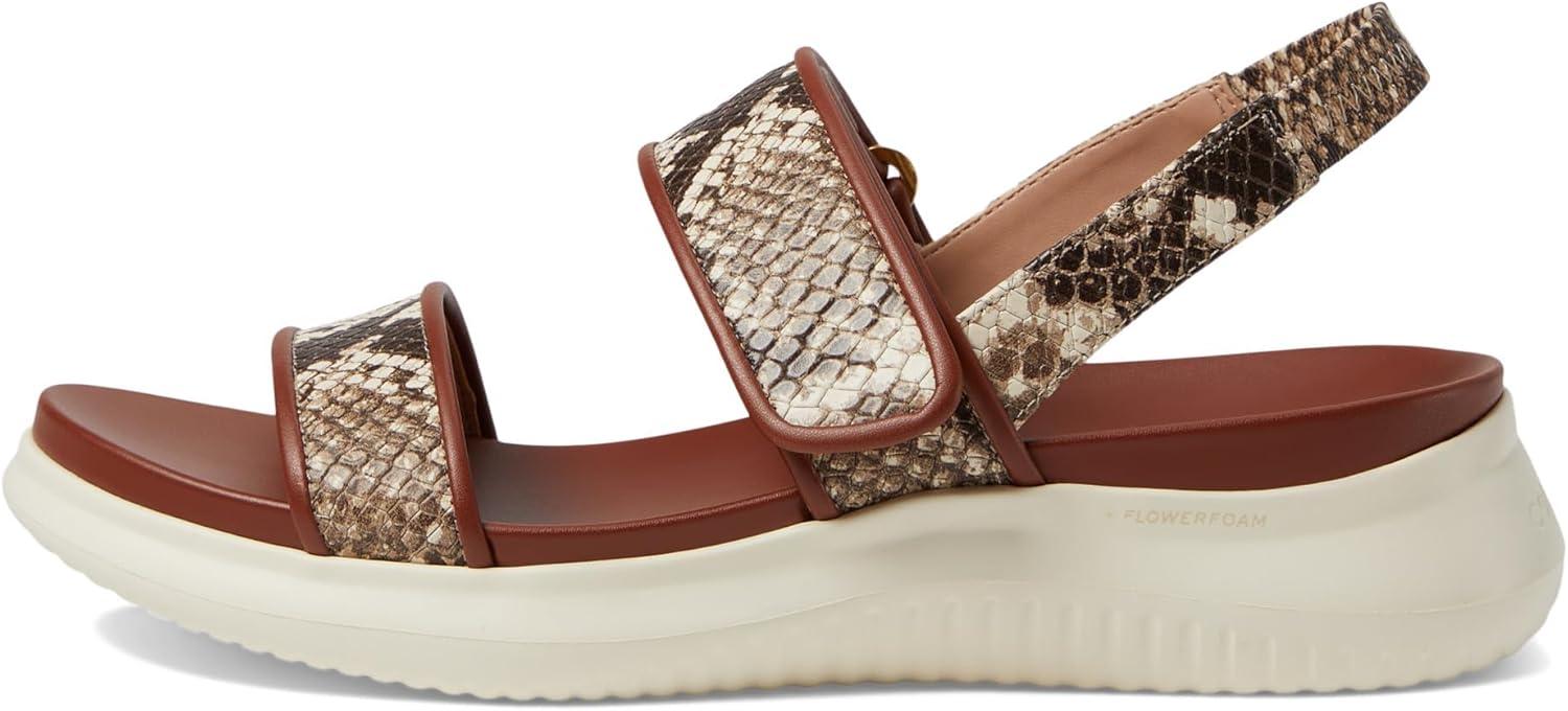 image:imageCole Haan womens Zerogrand Meritt SandalsSandollar Snake PrintBirch