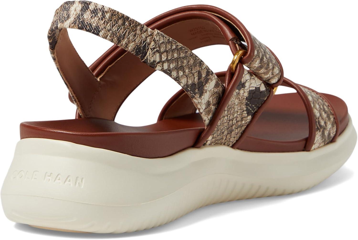 image:imageCole Haan womens Zerogrand Meritt SandalsSandollar Snake PrintBirch
