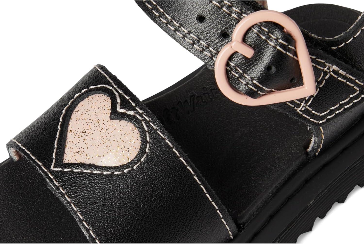 image:imageDr Martens Girls Marlowe Hearts Toddler SandalBlack