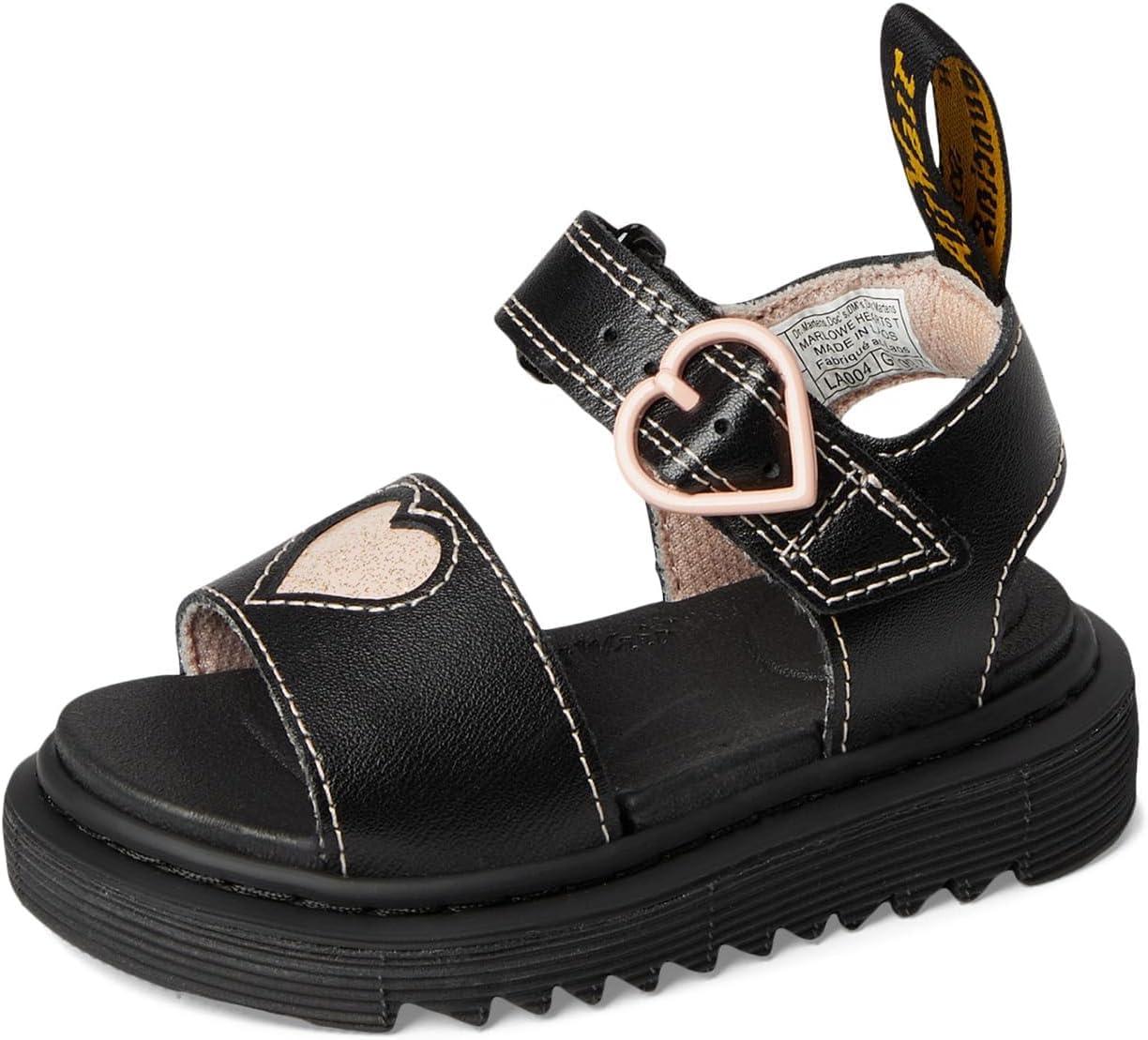 image:imageDr Martens Girls Marlowe Hearts Toddler SandalBlack