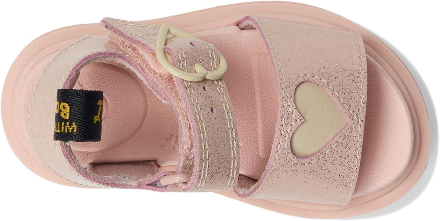 image:imageDr Martens Girls Marlowe Hearts Toddler SandalPowder Pink