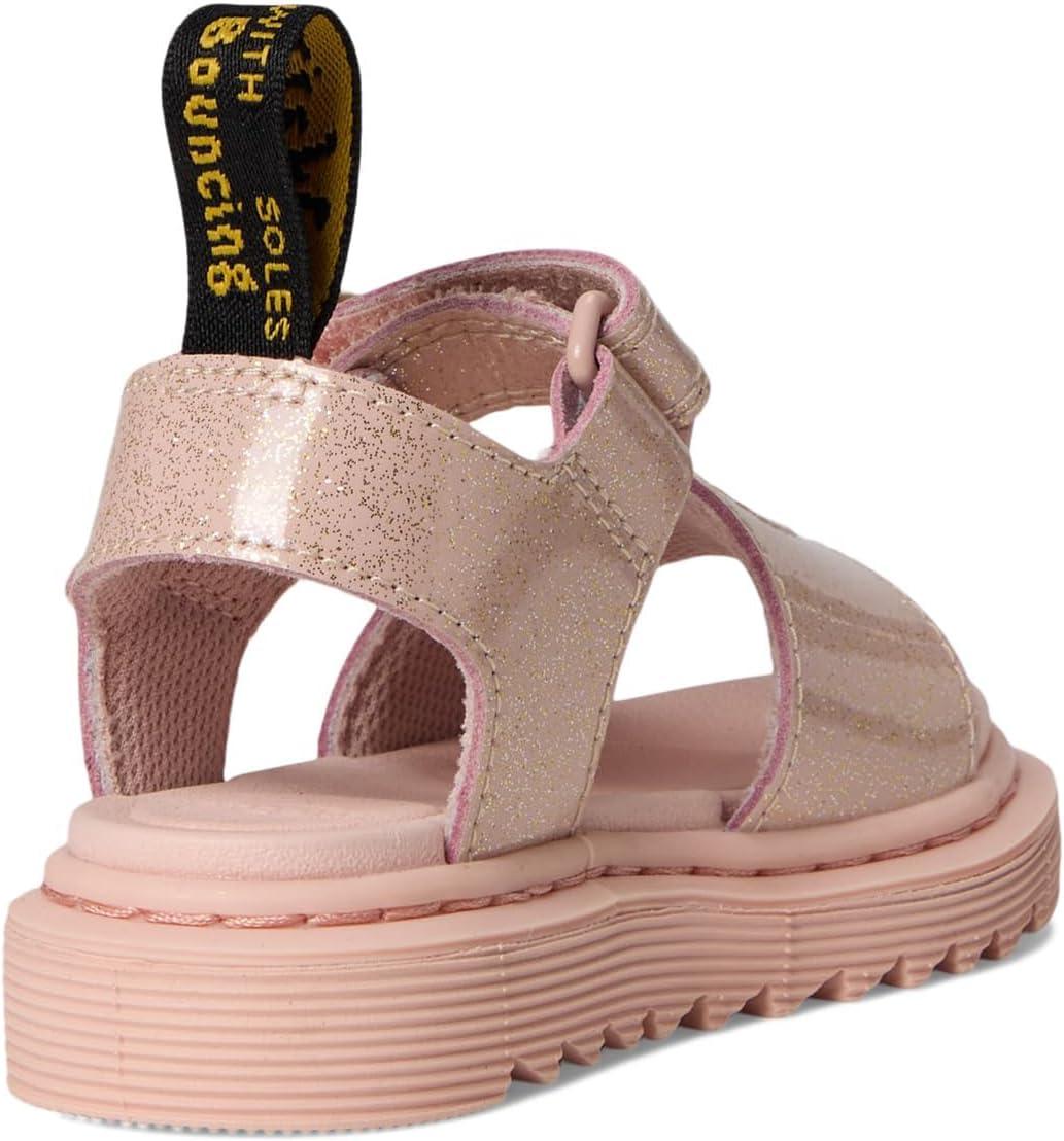 image:imageDr Martens Girls Marlowe Hearts Toddler SandalPowder Pink