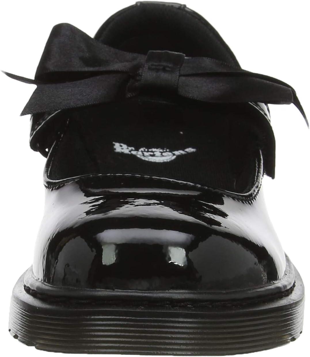image:imageDr Martens Girls Mary JanesBlack Black Patent Lamper 001