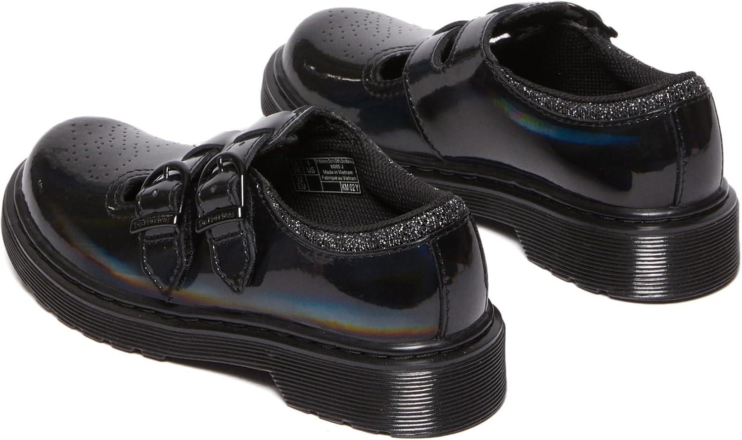 image:imageDr Martens Kids Collection Unisex 8065 Oxfords Durable Leather ShoesBlack Rainbow
