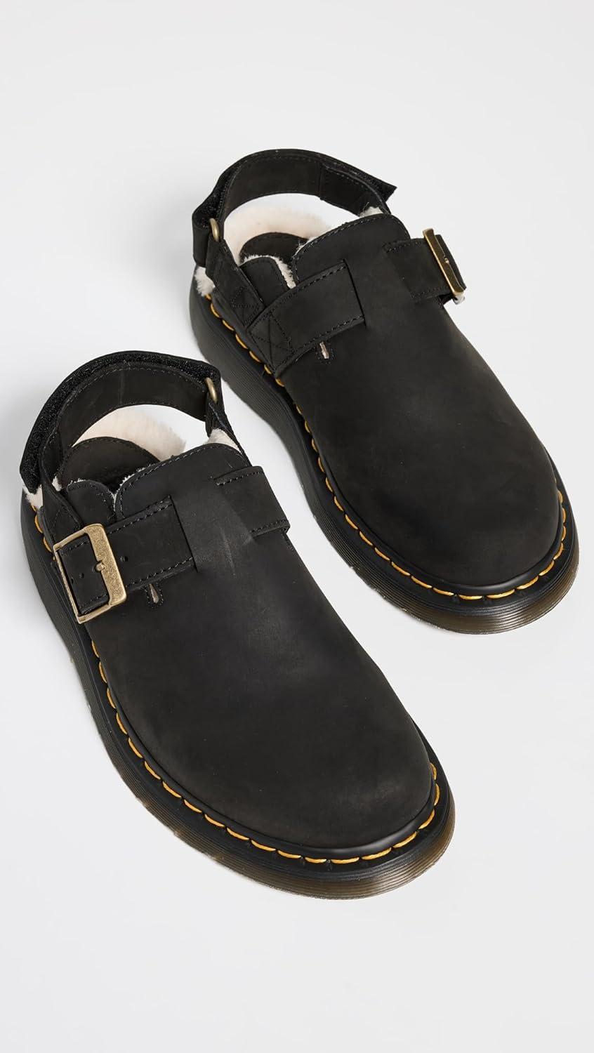 image:imageDr Martens Womens Jorge II Leather Slingback MulesBlack Silver
