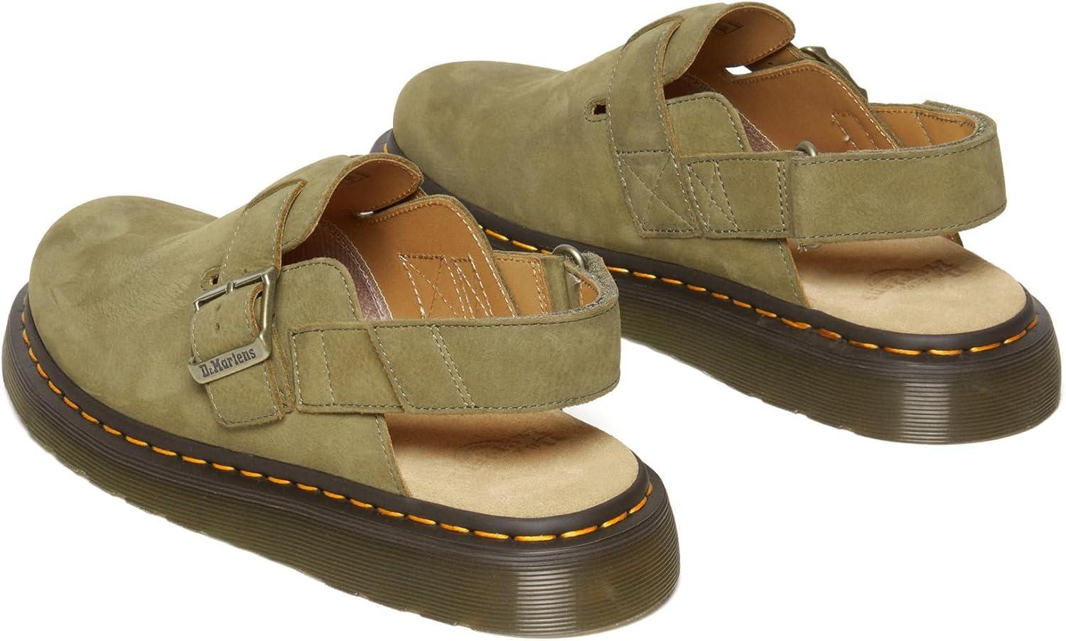 image:imageDr Martens Womens Jorge II Leather Slingback MulesMuted Olive
