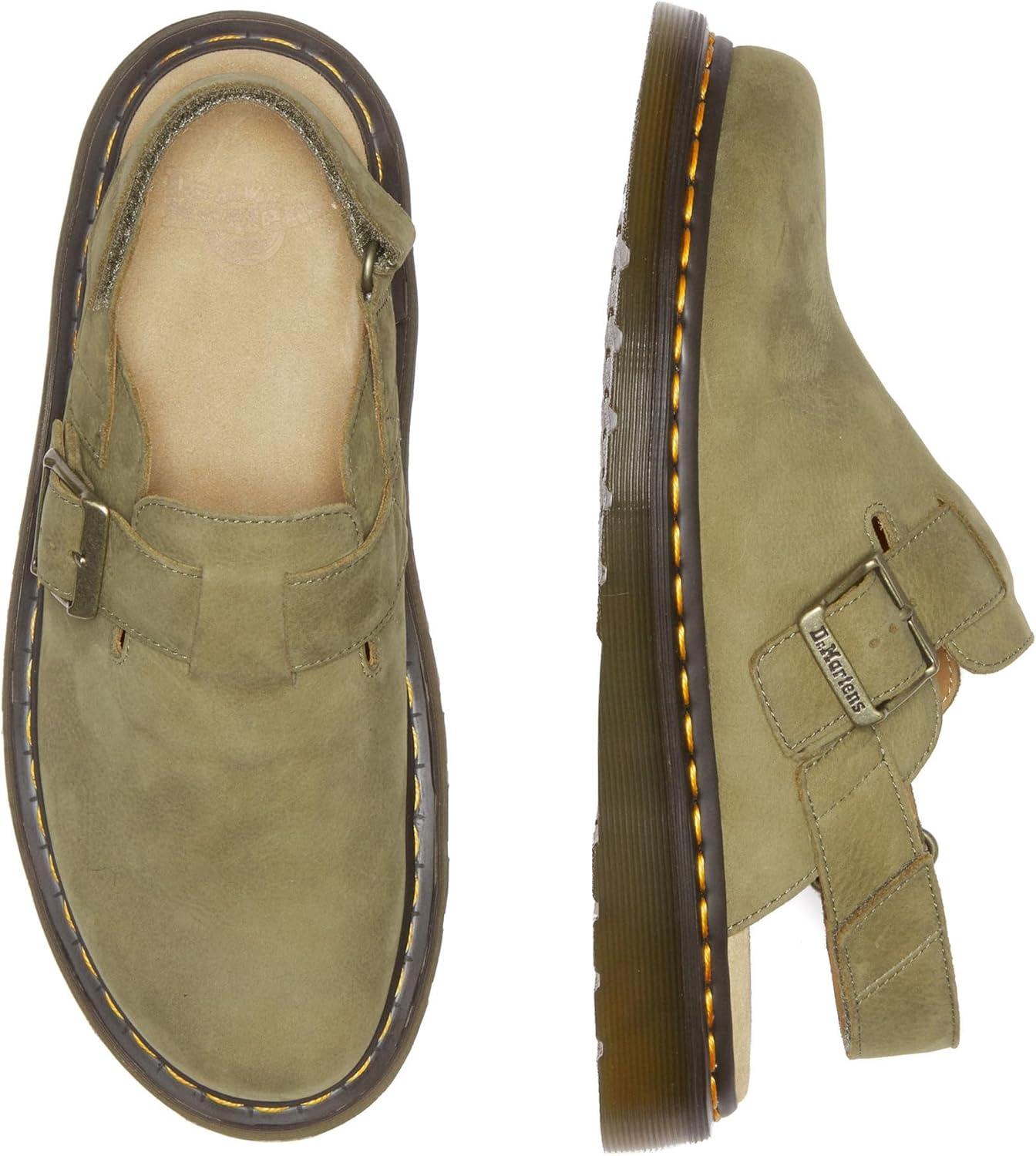 image:imageDr Martens Womens Jorge II Leather Slingback MulesMuted Olive