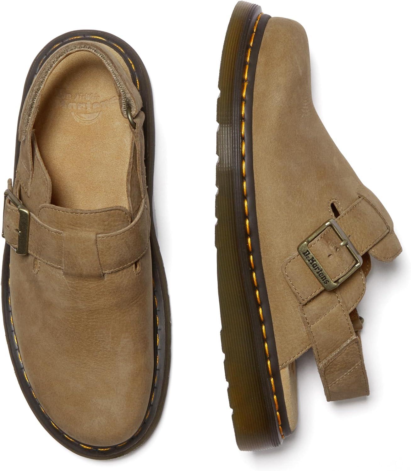 image:imageDr Martens Womens Jorge II Leather Slingback MulesSavannah Tan Tumbled Nubuck