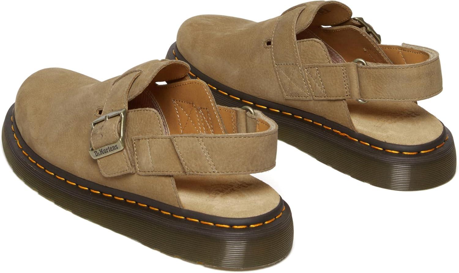 image:imageDr Martens Womens Jorge II Leather Slingback MulesSavannah Tan Tumbled Nubuck