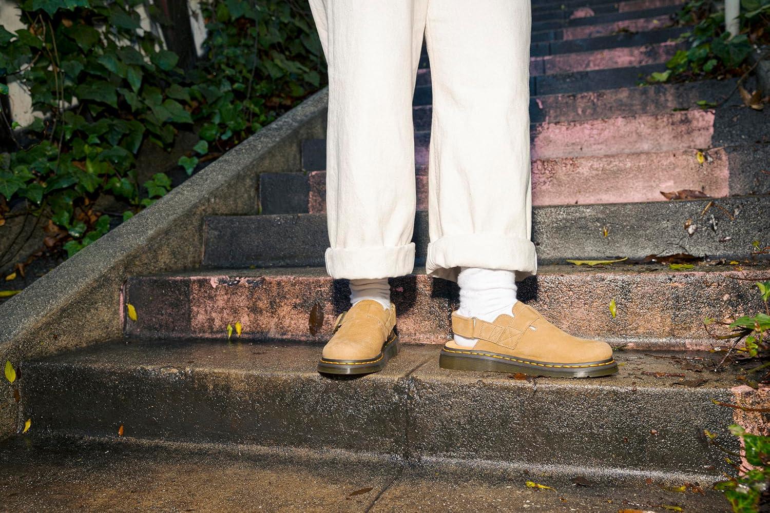 image:imageDr Martens Womens Jorge II Leather Slingback MulesSavannah Tan Tumbled Nubuck