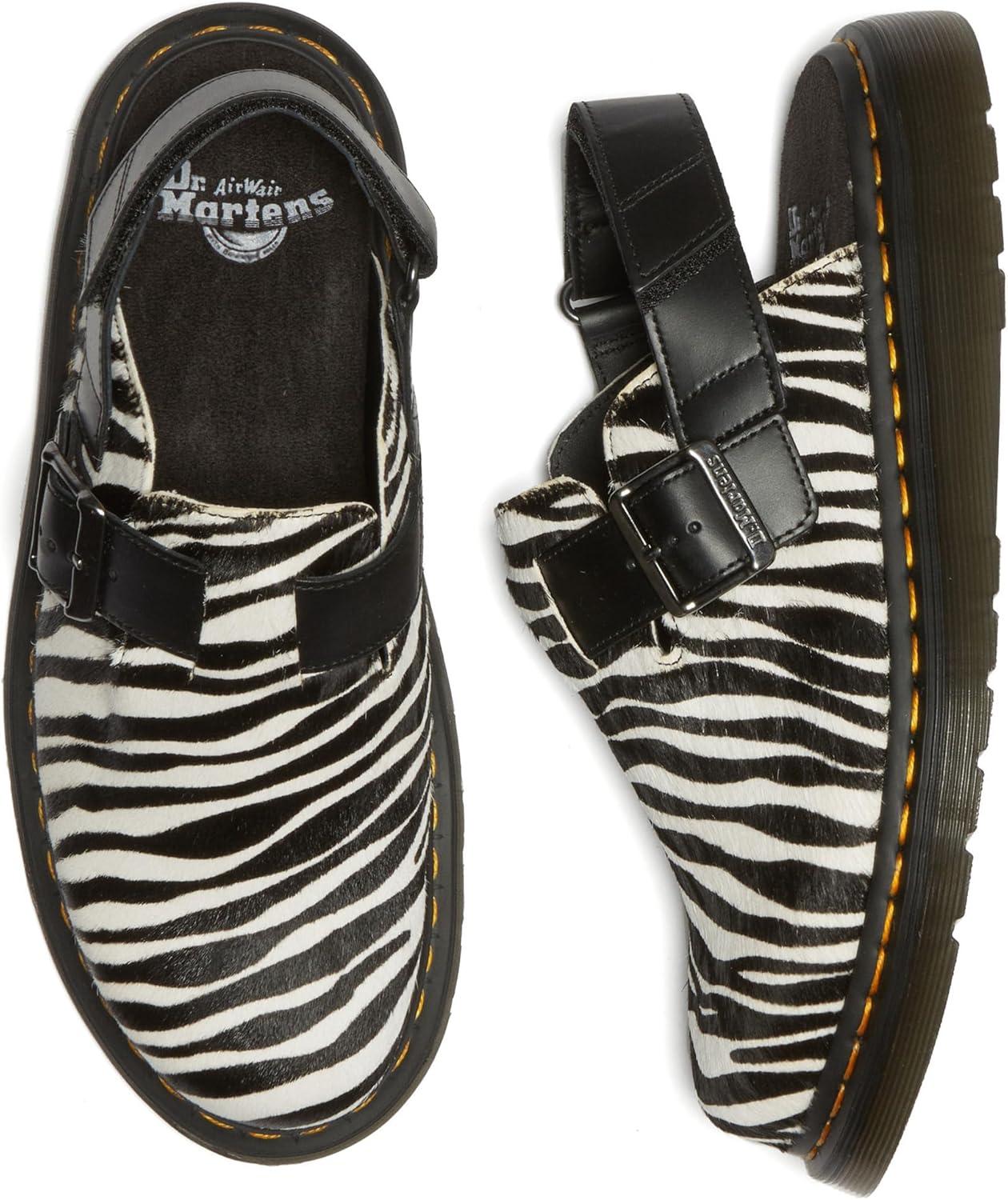 image:imageDr Martens Womens Jorge II Leather Slingback MulesZebra