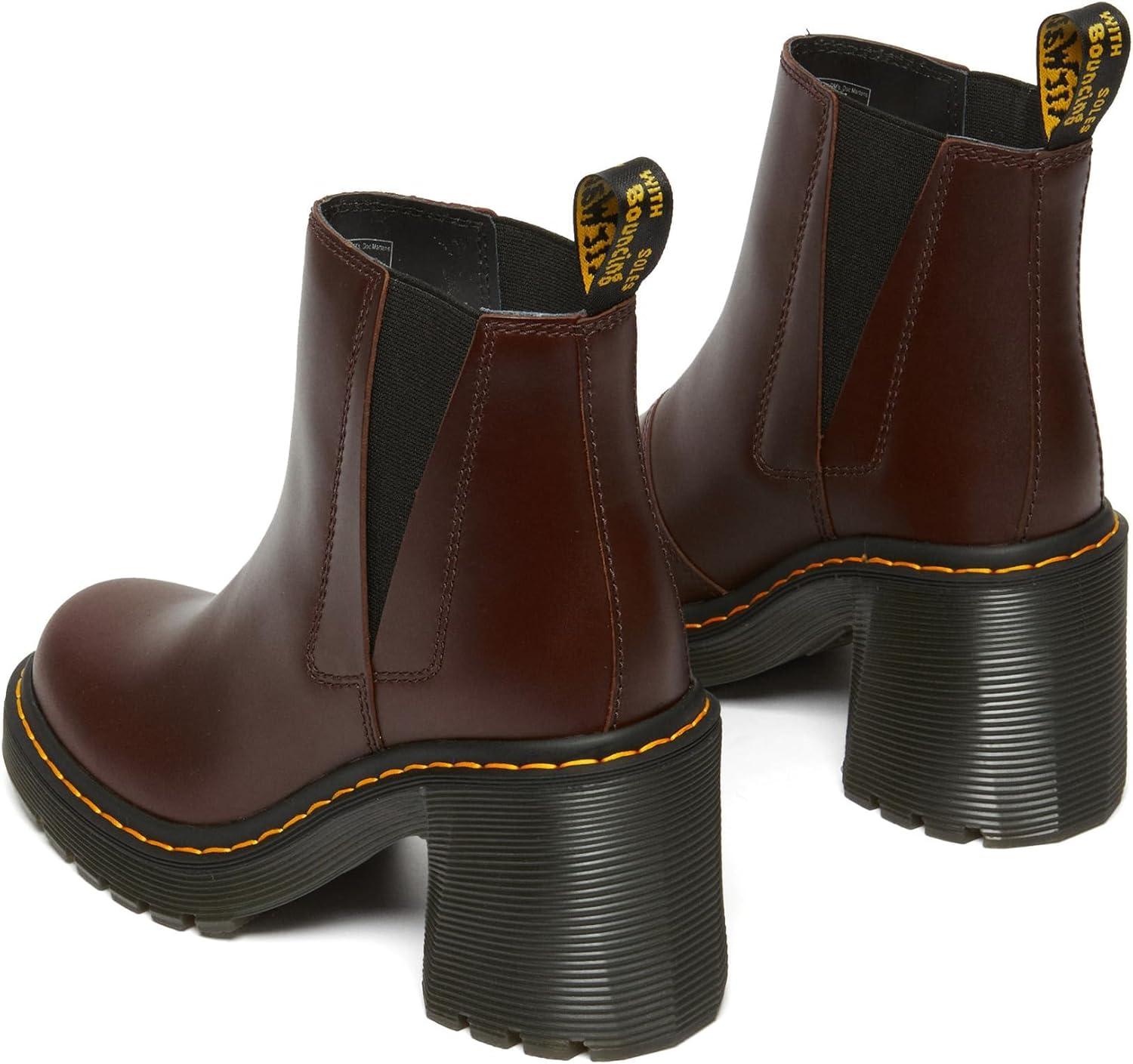 image:imageDr Martens Womens Spence Heeled Pull Up Boot Dark Brown Classic 7UK 9 US Women