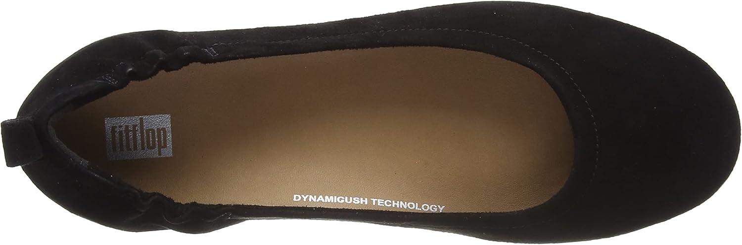 image:imageFitFlop Womens Allegro Ballet FlatAll Black
