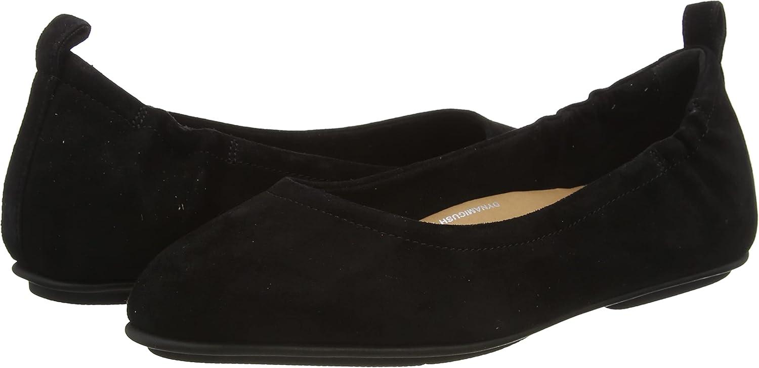 image:imageFitFlop Womens Allegro Ballet FlatAll Black