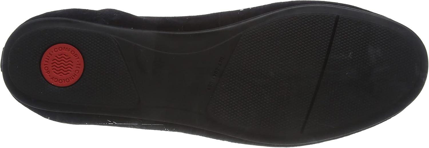 image:imageFitFlop Womens Allegro Ballet FlatAll Black
