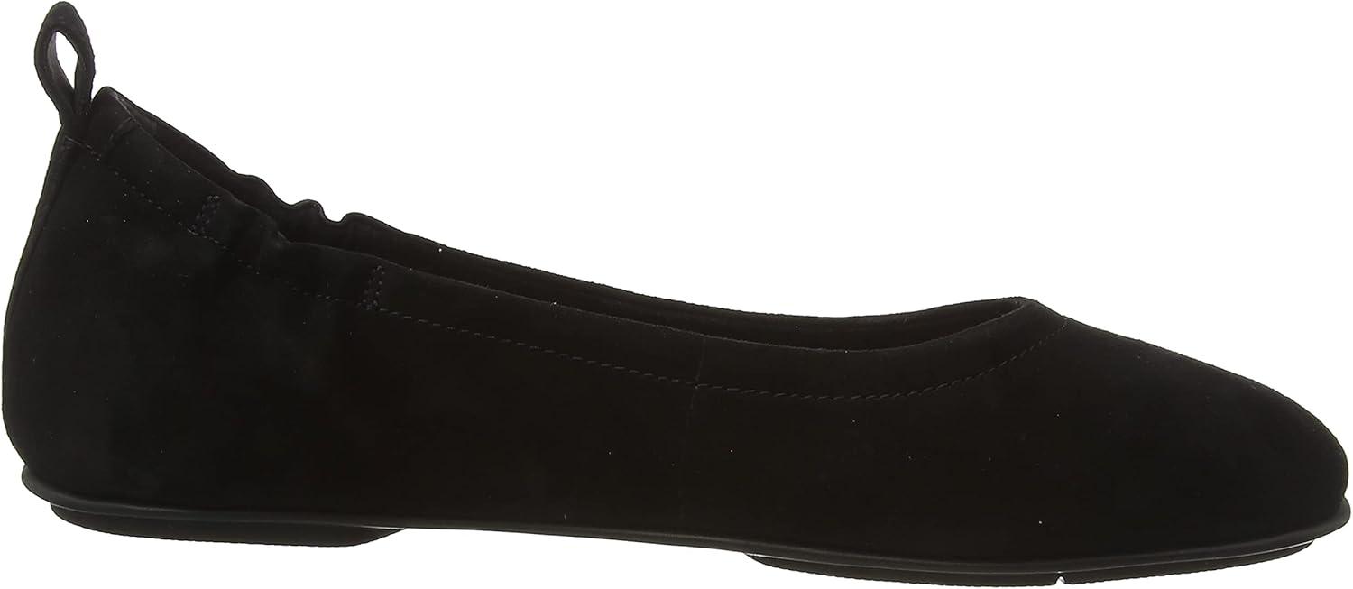 image:imageFitFlop Womens Allegro Ballet FlatAll Black