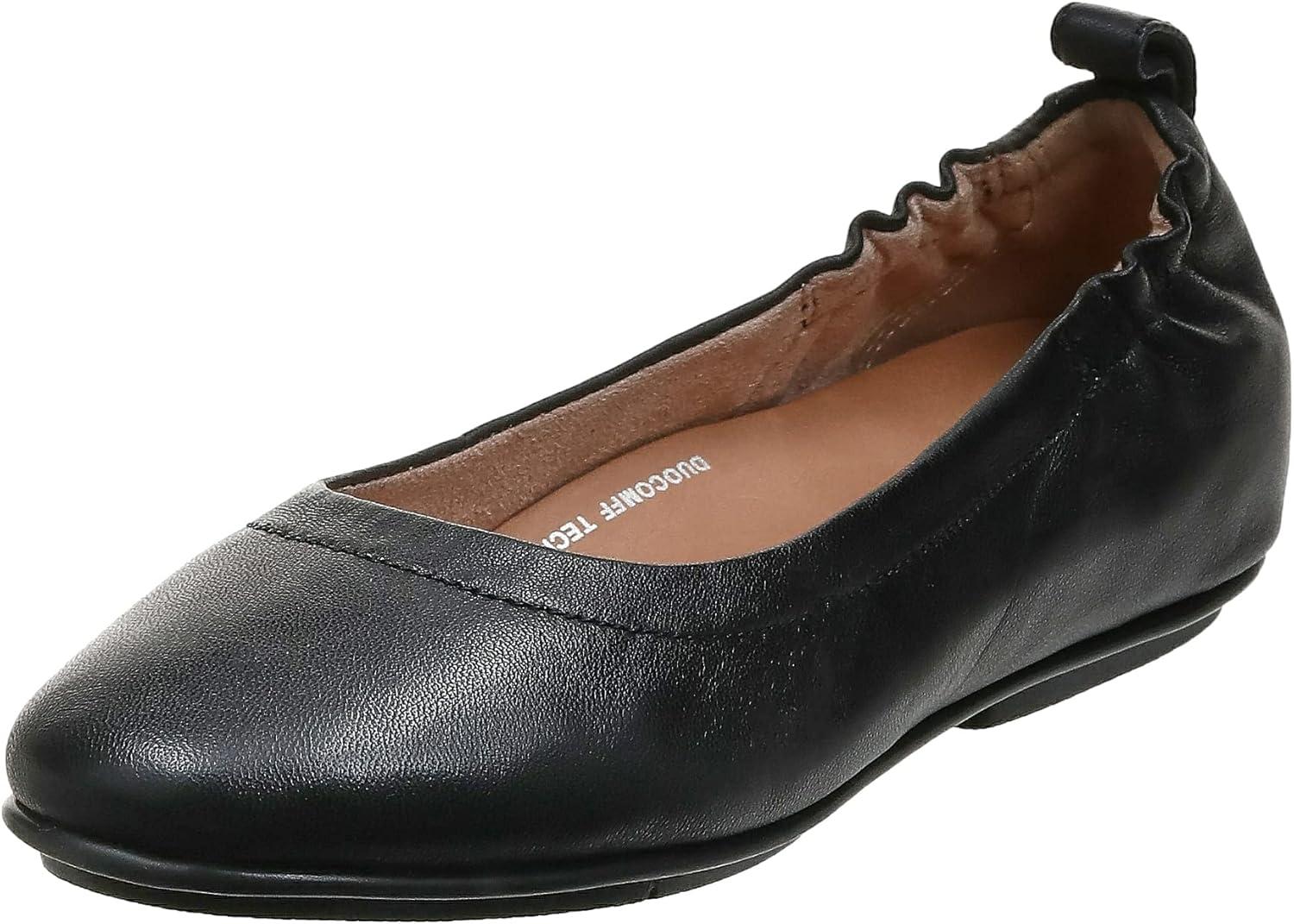 image:imageFitFlop Womens Allegro Ballet FlatBlack