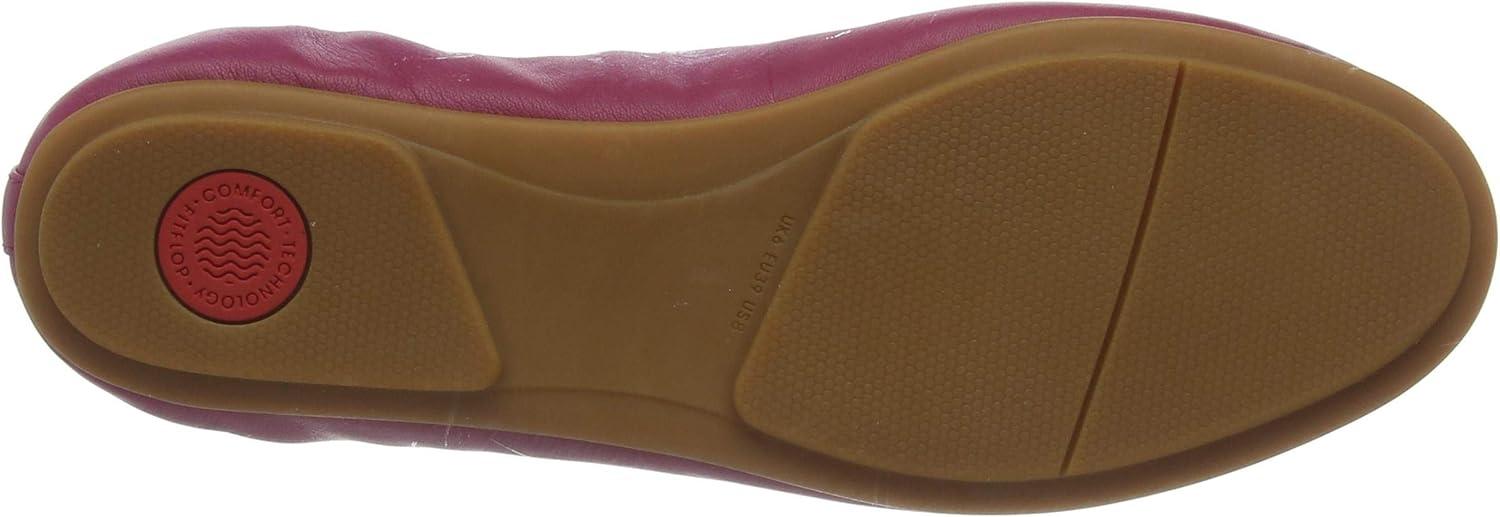 image:imageFitFlop Womens Allegro Ballet FlatFuchsia