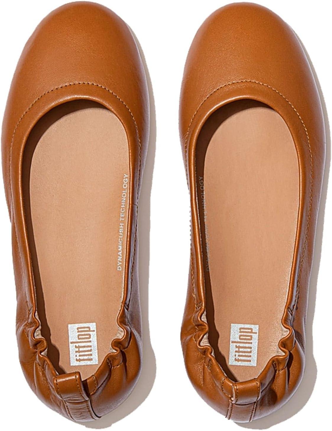 image:imageFitFlop Womens Allegro Ballet FlatLight Tan