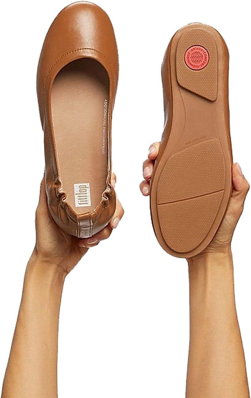 image:imageFitFlop Womens Allegro Ballet FlatLight Tan