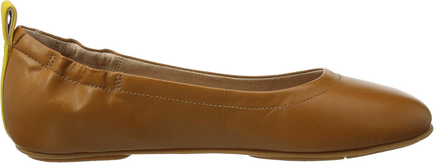 image:imageFitFlop Womens Allegro Ballet FlatLight Tan Sunshine Yellow