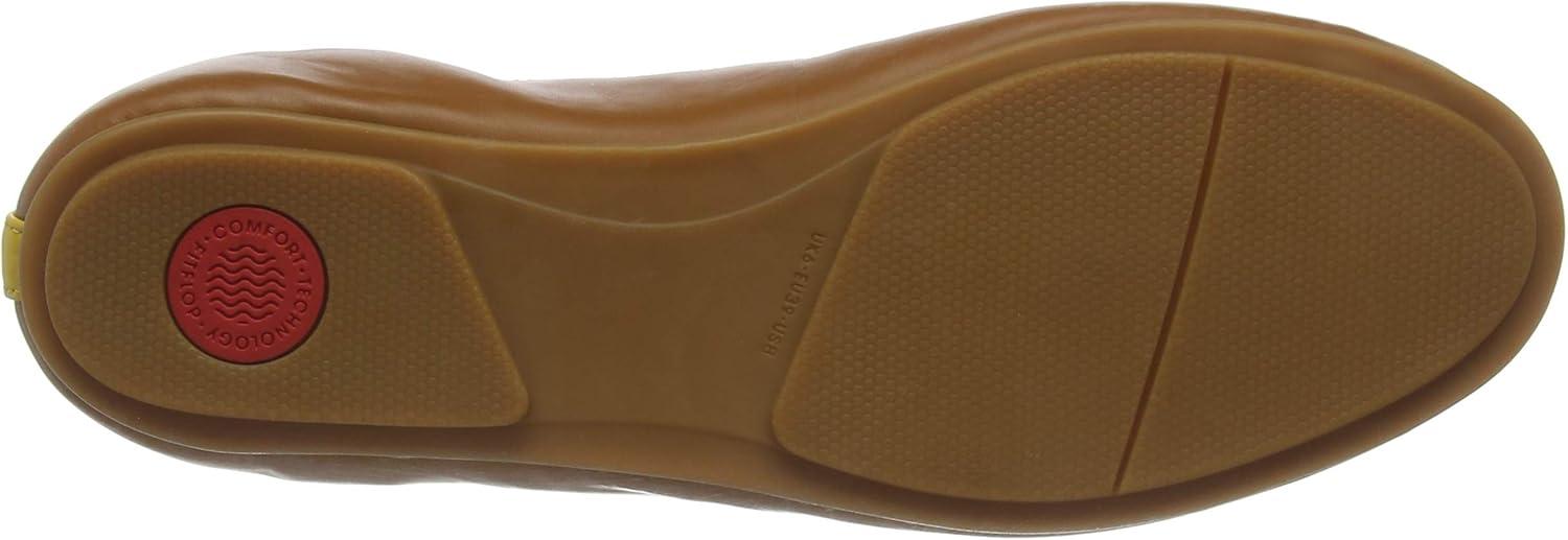 image:imageFitFlop Womens Allegro Ballet FlatLight Tan Sunshine Yellow
