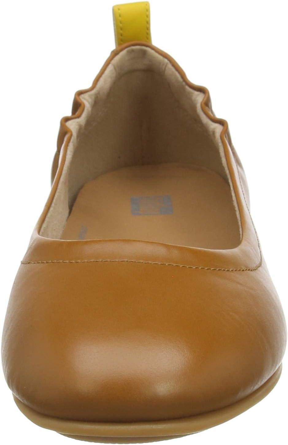 image:imageFitFlop Womens Allegro Ballet FlatLight Tan Sunshine Yellow