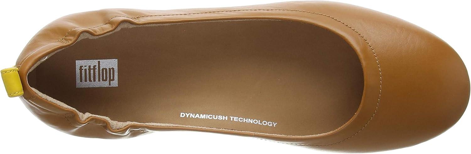 image:imageFitFlop Womens Allegro Ballet FlatLight Tan Sunshine Yellow