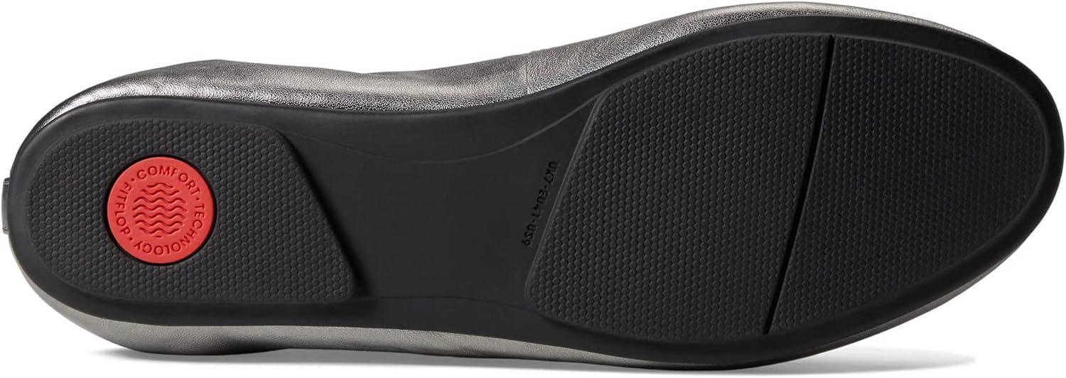 image:imageFitFlop Womens Allegro Ballet FlatPewter