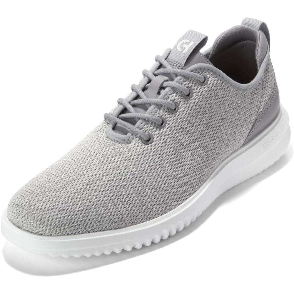 image:imageCole Haan Mens Grand Knit OxfordsNimbus CloudSleetOptic White