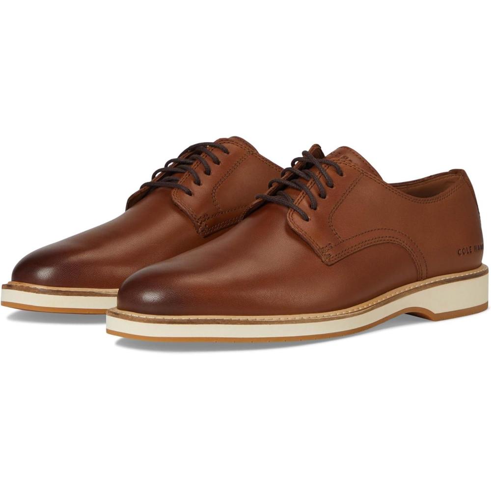 image:imageCole Haan Mens Morse Grand Plain Toe OxfordsBritish TanIvory