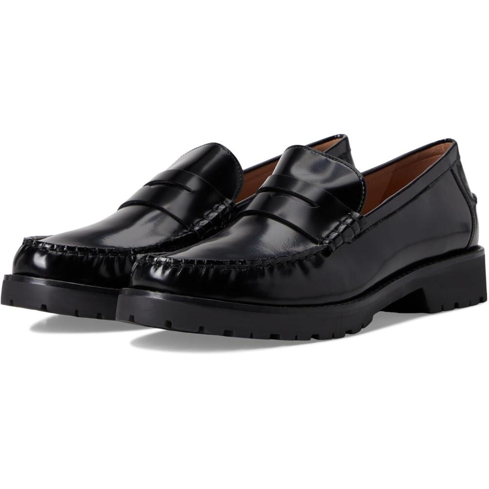 image:imageCole Haan Womens Treena LugBlack Box Leather