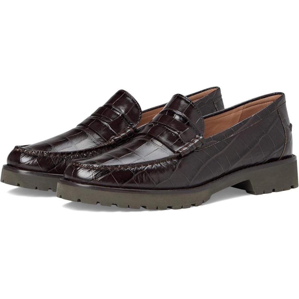 image:imageCole Haan Womens Treena LugDark ChocolateCroc Print
