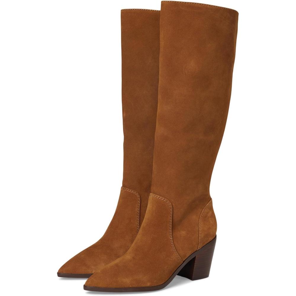 image:imageCole Haan Womens Willa 75mm Boots FashionTobacco Suede