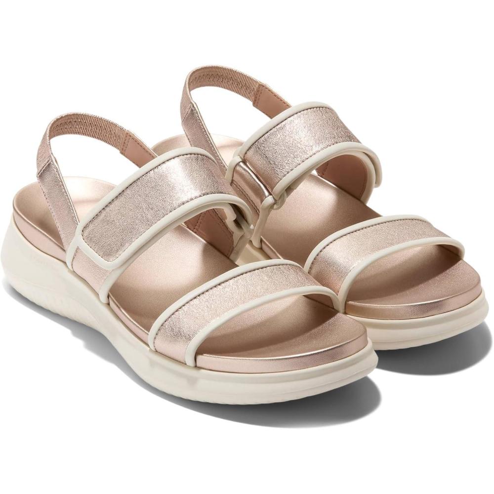 image:imageCole Haan womens Zerogrand Meritt SandalsRose Gold TalcaIvory