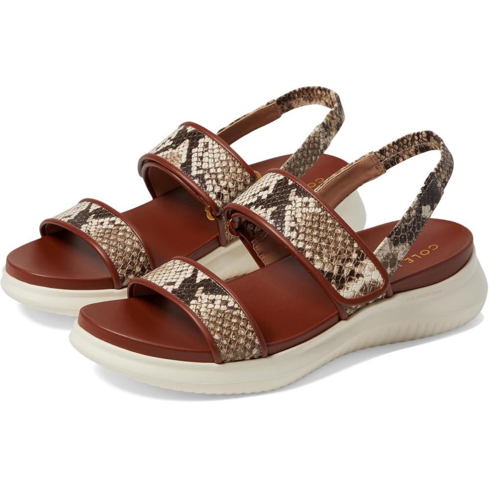 image:imageCole Haan womens Zerogrand Meritt SandalsSandollar Snake PrintBirch