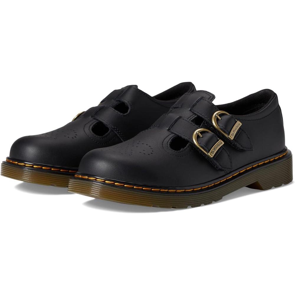 image:imageDr Martens Kids Collection Unisex 8065 Oxfords Durable Leather ShoesBlack Softy T