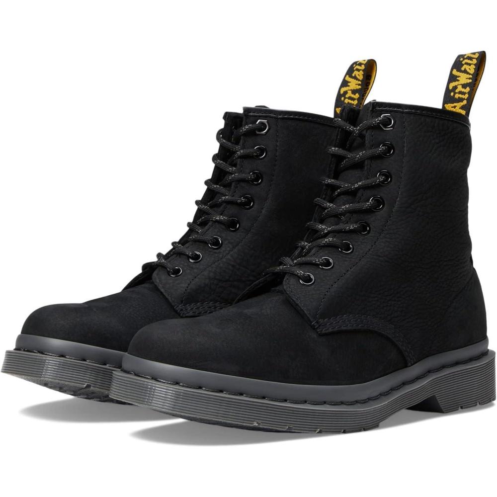 image:imageDr Martens Mens AmphibiansBlack Milled Nubuck Wp