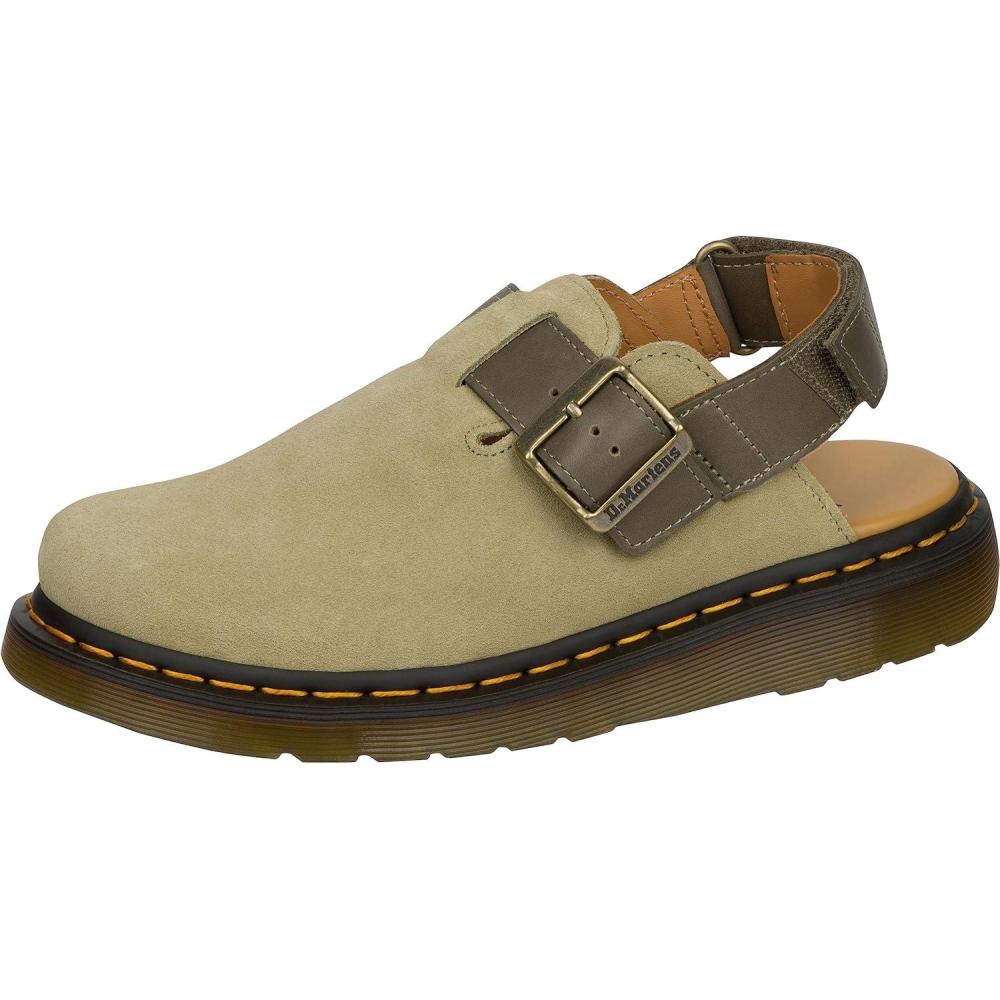 image:imageDr Martens Womens Jorge II Leather Slingback MulesPale Olive