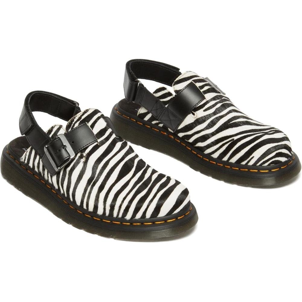 image:imageDr Martens Womens Jorge II Leather Slingback MulesZebra