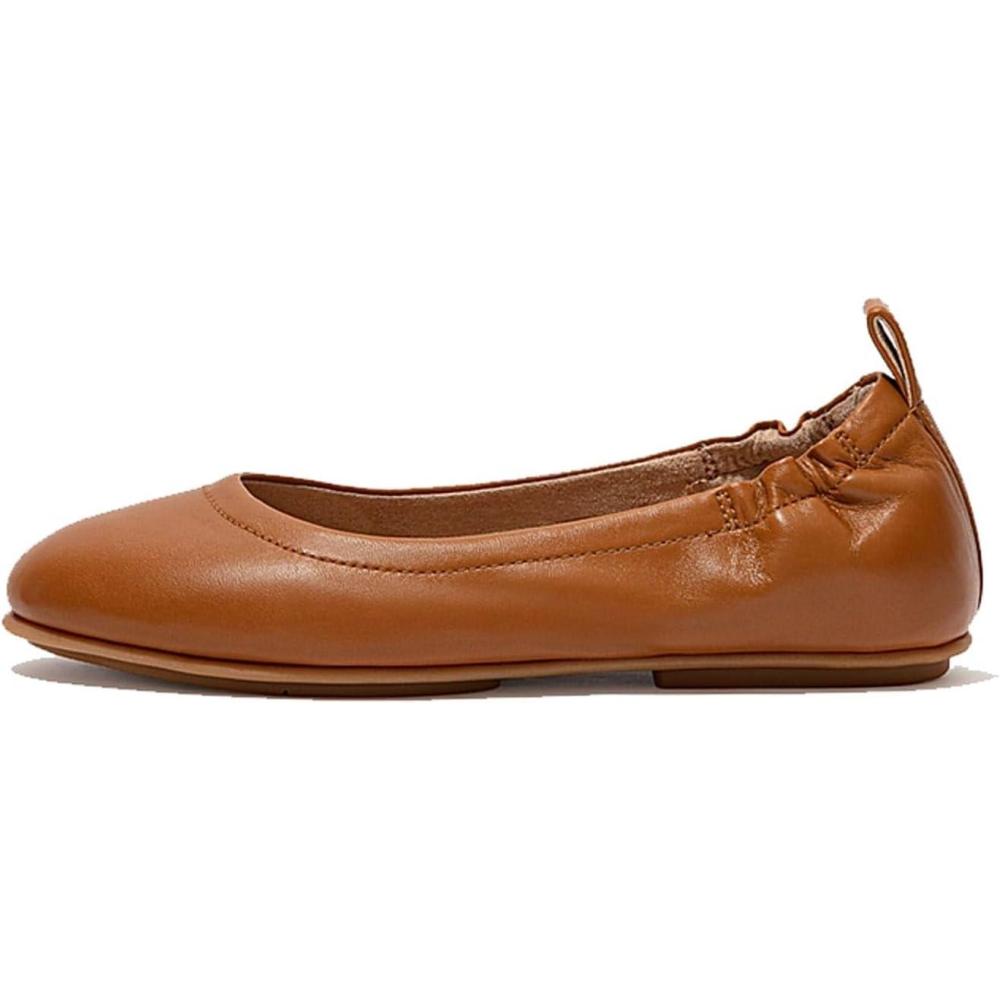 image:imageFitFlop Womens Allegro Ballet FlatLight Tan