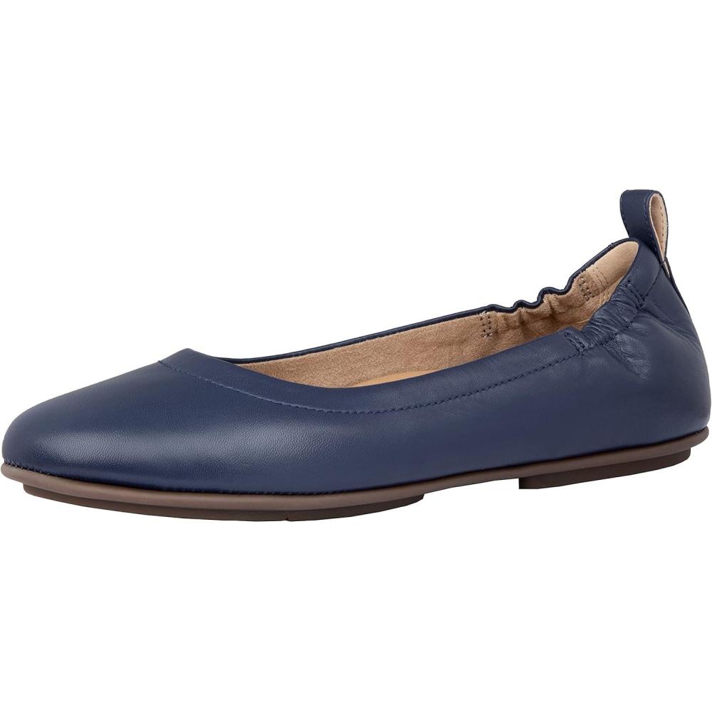 image:imageFitFlop Womens Allegro Ballet FlatMidnight Navy