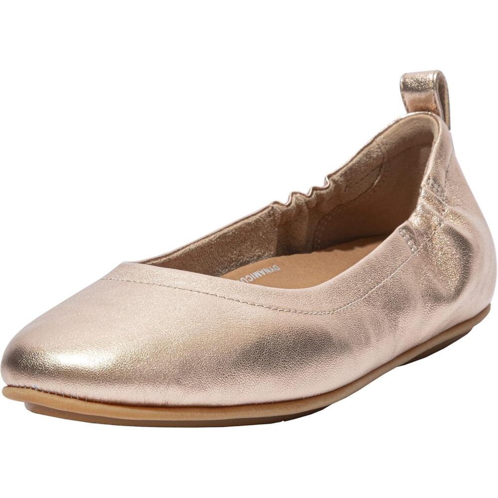 image:imageFitFlop Womens Allegro Ballet FlatRose Gold