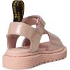 Dr. Martens Girl’s Marlowe Hearts (Toddler) Sandal(Powder Pink)