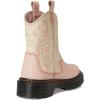 Dr. Martens girls Strixton (Little Kid/Big Kid)(Powder Pink/Cloud Cream)