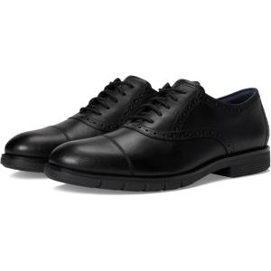 Cole Haan Mens Flexgrand+ Cap Toe Oxfords(Black)