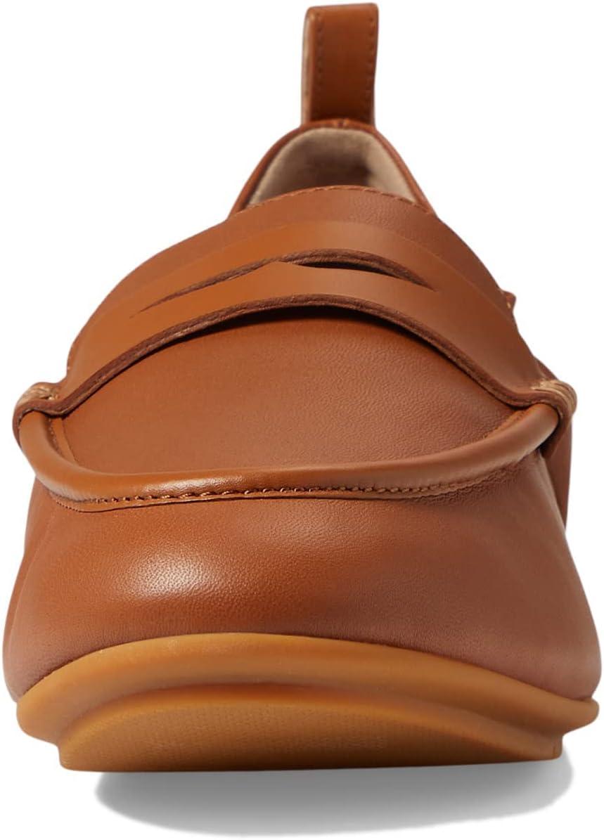 image:imageFitFlop Allegro Leather Penny LoafersLight Tan