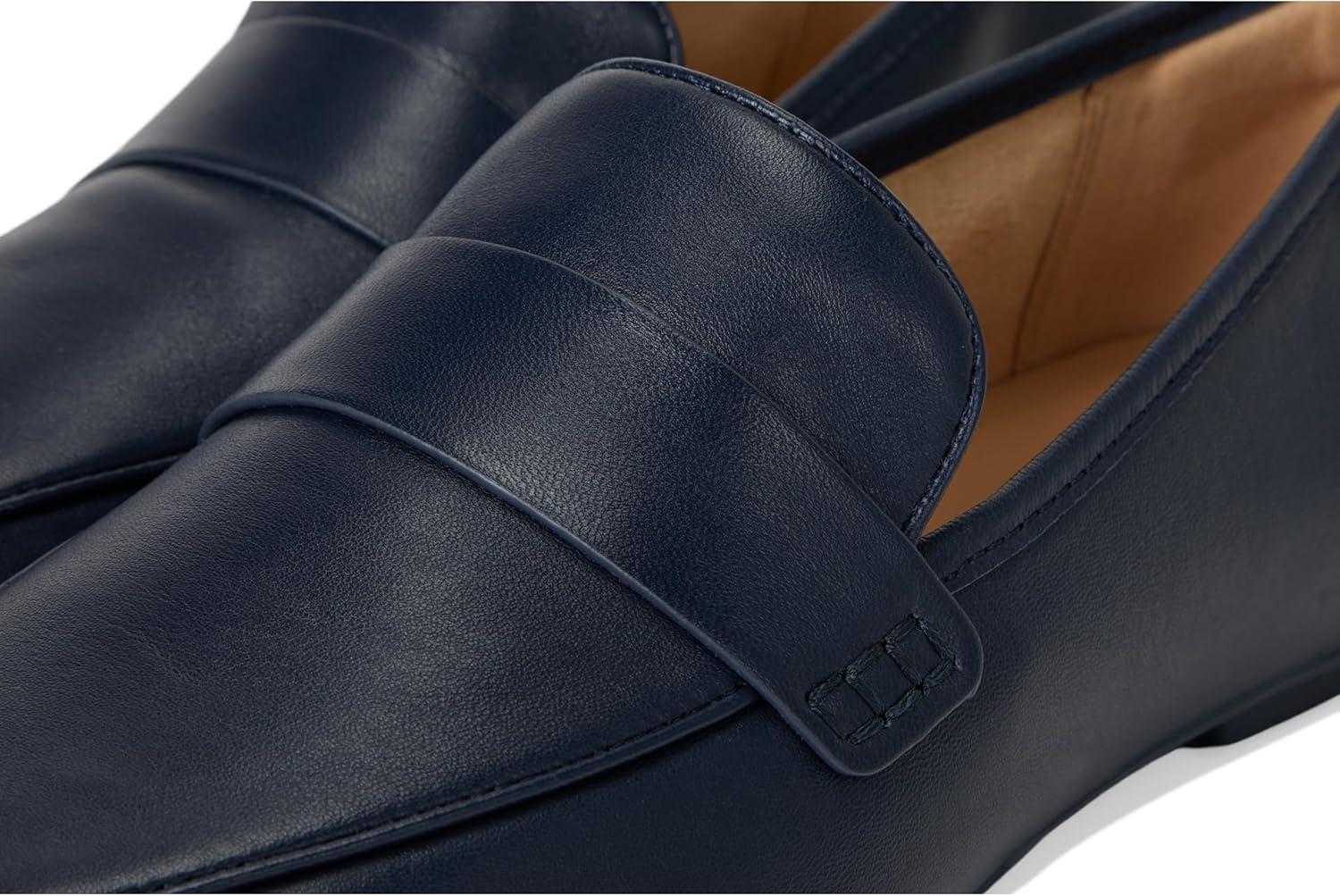 image:imageFitFlop Allegro Leather Penny LoafersMidnight Navy
