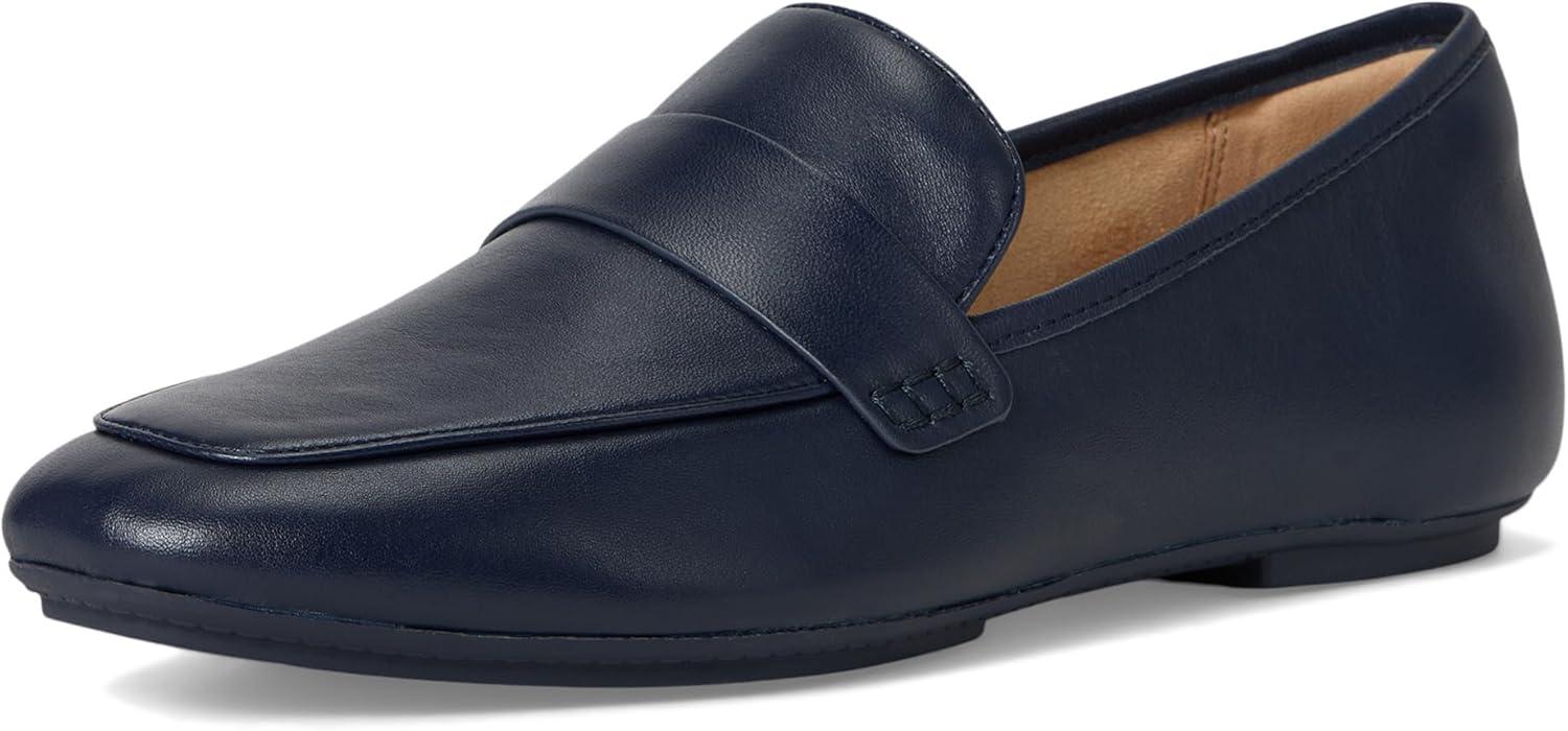 image:imageFitFlop Allegro Leather Penny LoafersMidnight Navy
